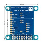 Wholesale MATEK CAN-G474 Board With 5Mbit/s CAN Transceiver and STM32G474 MCU AP_PERIPH CAN NODE for RC Drone